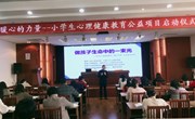 ”做孩子生命中的一束光“——颜港小学心理健康教育培训